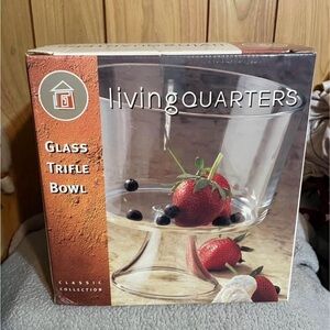 Glass Trifle Bowl